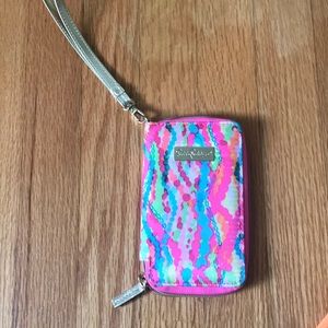 LILLY PULITZER wristlet